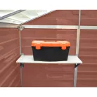Palram Canopia Skylight 6x8 kerti tároló ház barna, 7,5 m³, polikarbonát, padlóval