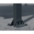 Palram Canopia Vitoria 5000 fedett kocsibeálló 5,01x2,91 m, négy oszlopon, 233 cm belmagasság