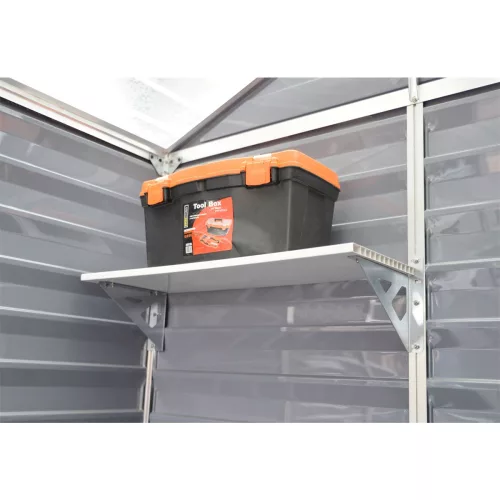 Palram Canopia univerzális polc Skylight kerti tárolóhoz, 30 kg terhelhetőséggel
