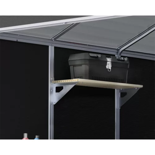 Palram Canopia univerzális polc Skylight kerti tárolóhoz, 30 kg terhelhetőséggel