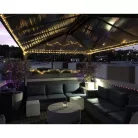 Palram Canopia Martinique 4300 kerti pavilon 430x295 cm, 10,9 m², antracit, polikarbonát tető