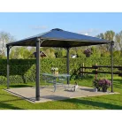 Palram Canopia Palermo 3600 kerti pavilon 360x360x290 cm, 13 m², szellőzőnyílással