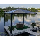 Palram Canopia Palermo 3600 kerti pavilon 360x360x290 cm, 13 m², szellőzőnyílással