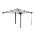 Palram Canopia Palermo 3600 kerti pavilon 360x360x290 cm, 13 m², szellőzőnyílással