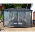 Palram Canopia Palermo 3600 kerti pavilon 360x360x290 cm, 13 m², szellőzőnyílással