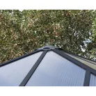 Palram Canopia Palermo 3600 kerti pavilon 360x360x290 cm, 13 m², szellőzőnyílással