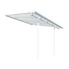 Palram Canopia Sierra 3000 alumínium pergola 3x3 m, polikarbonát tetővel, fehér