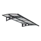 Palram Canopia Herald 2230 bővíthető bejárati előtető, 6 mm polikarbonát, 120 kg/m² hóteher