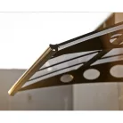 Palram Canopia Herald 2230 bővíthető bejárati előtető, 6 mm polikarbonát, 120 kg/m² hóteher