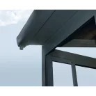 Palram Canopia Torino 3x4,25 télikert alumínium vázzal, tolóajtókkal, szürke