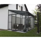 Palram Canopia Torino 3x4,25 télikert alumínium vázzal, tolóajtókkal, szürke