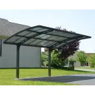 Palram Canopia Arizona Wave 5000 fedett kocsibeálló 494x288 cm, két oszlopon, 233 cm belmagasság