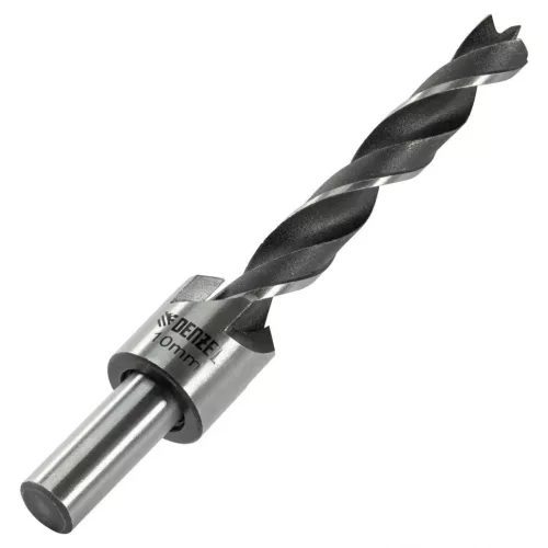 DENZEL 7db 3-10mm fa fúrószár szett süllyesztővel kofferben