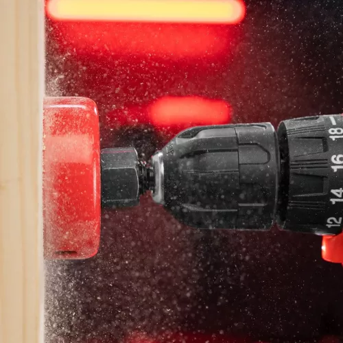 MTX 19-64mm 11 részes fa körkivágó szett kofferben