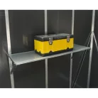 Palram Canopia Skylight Utility Shelf függő polc kerti tárolóhoz – kihasználja a falfelületet