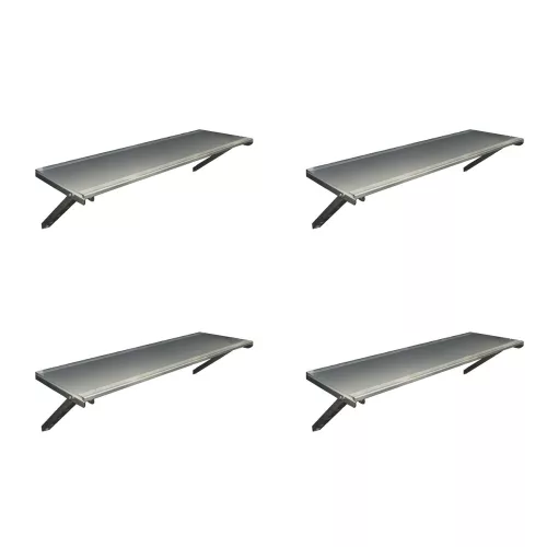 Palram Canopia Skylight Utility Shelf függő polc kerti tárolóhoz – kihasználja a falfelületet