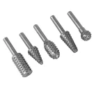 MTX 5db kúpos rotációs reszelő (frézer) szett fához