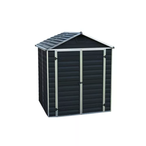 Palram Canopia Skylight 6x5 kerti tároló ház antracit, 5 m³, polikarbonát, padlóval, zárható