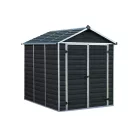Palram Canopia Skylight 6x8 kerti tároló ház antracit, 7,5 m³, polikarbonát, padlóval, zárható