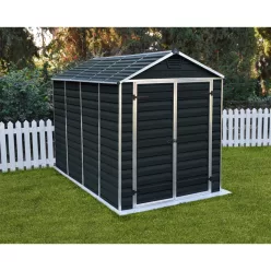   Palram Canopia Skylight 6x10 kerti tároló antracit, polikarbonát, 10,6 m³, padlóval
