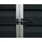 Palram Canopia Skylight 6x10 kerti tároló antracit, polikarbonát, 10,6 m³, padlóval