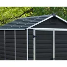 Palram Canopia Skylight 6x10 kerti tároló antracit, polikarbonát, 10,6 m³, padlóval