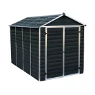 Palram Canopia Skylight 6x10 kerti tároló antracit, polikarbonát, 10,6 m³, padlóval