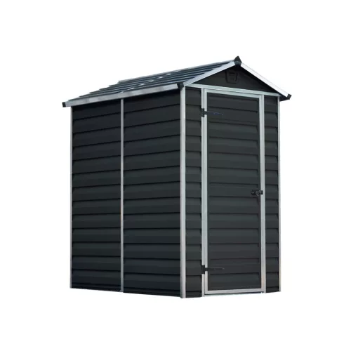 Palram Canopia Skylight 4x6 kerti tároló ház antracit, polikarbonát, padlóval, zárható