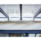 Palram Canopia Stockholm 3,4x5,2 m teraszfedő pergola, antracit, kristálytiszta polikarbonát
