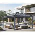 Palram Canopia Dallas 14x16 alumínium kerti pavilon 20,4 m², polikarbonát tetővel