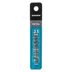 GROSS Professional 2.5x 57 mm HSS-Co fém fúrószár 2db