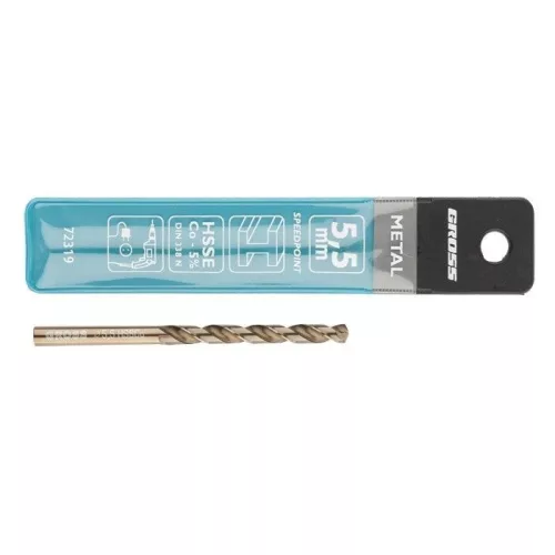 GROSS Professional 5.5x 93 mm HSS-Co fém fúrószár