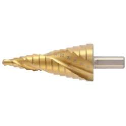  MTX 6-30mm lépcsősfúró csavart horony, 2 éllel háromszög befogással TIN
