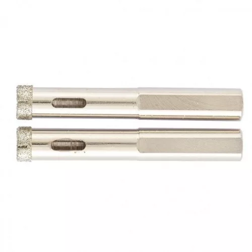 MTX 2db 8x67mm galvanizált gyémánt körkivágó, üveg/kerámia