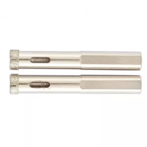 MTX 2db 10x67mm galvanizált gyémánt körkivágó, üveg/kerámia