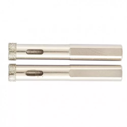 MTX 2db 12x67mm galvanizált gyémánt körkivágó, üveg/kerámia