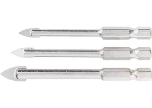 MTX 5-6-8mm csempe fúrófej szett fúrófej hatlapfejű