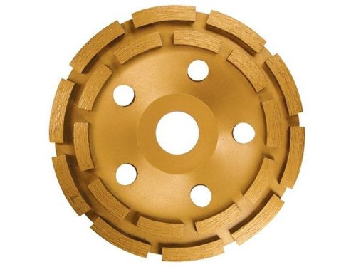 MTX 115mm gyémánt betoncsiszoló fazékkorong, kétsoros