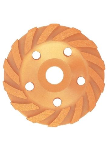 MTX fazékkorong 125mm M14 gyémánt betoncsiszoló turbó- szegmens