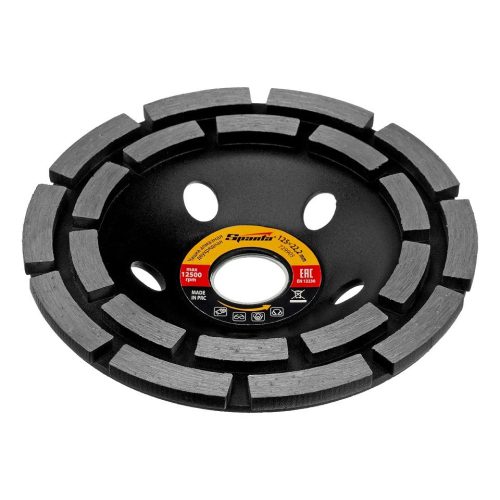 SPARTA 125mm kétsoros betoncsiszoló tárcsa