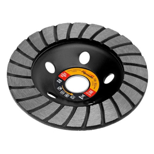 SPARTA 125mm TURBO betoncsiszoló tárcsa polírozáshoz
