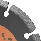 SPARTA 125mm M14 betonvágó tárcsa, szegmentált gyémánt lap, száraz vágás