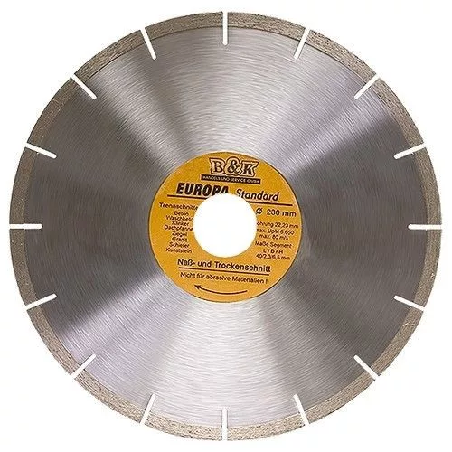 GROSS 180 x 22.2mm gyémántvágó penge szegmentált