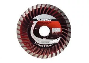 MTX 180mmxM14 professional turbó gyémántvágó tárcsa száraz