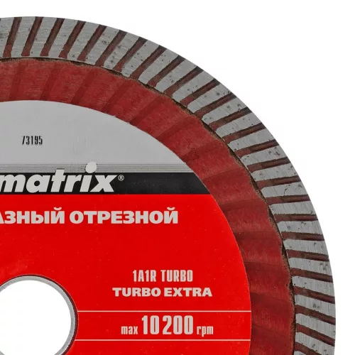 MTX 150 mm M 14 betonvágó tárcsa TURBO Extra, beton, vasbeton vágásra Professional