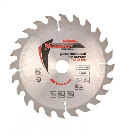 MTX 160x20/16 24T T.C.T. professional körfűrészlap