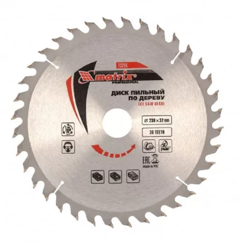 MTX 230x32/30 36T T.C.T. professional körfűrészlap