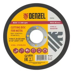 GROSS 115x1,2mm M14 Inox professional vágókorong