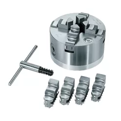   Scheppach négypofás tokmány 125 mm – DM 460 T, DMS 900 és DMS 1100 faesztergához