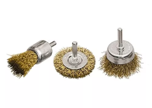 MTX 3db-os drótkorong készlet kefekorong+csészék